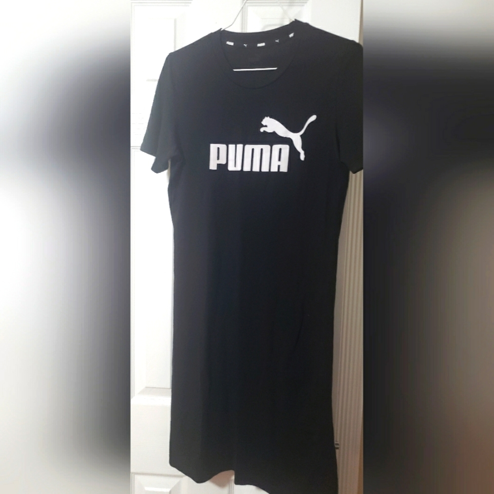 Puma Women's Black Midi Dress